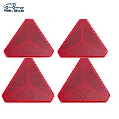 Trailer&Truck Red Triangle Marker Reflector