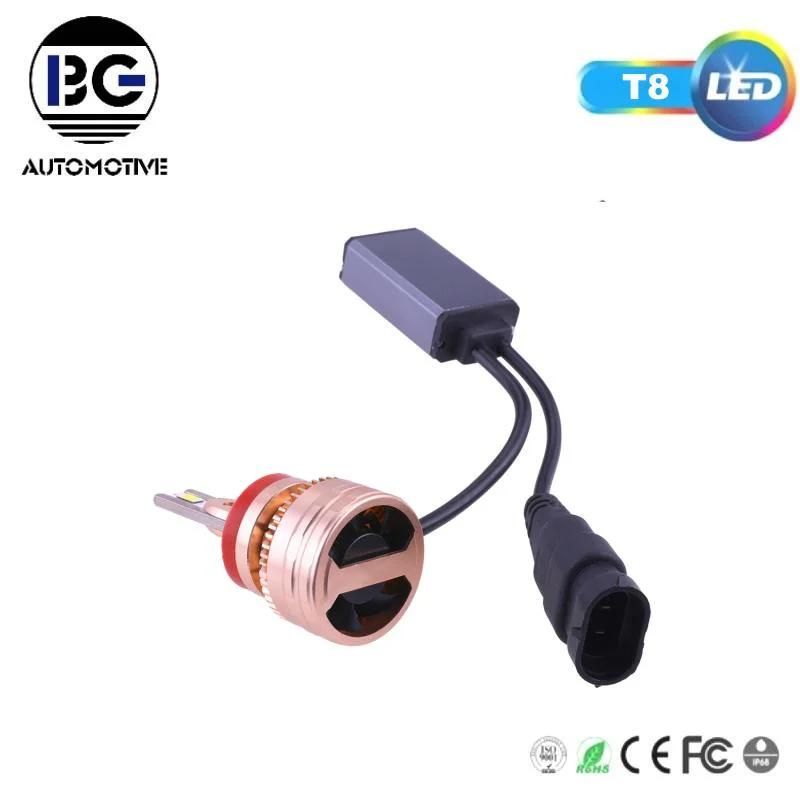 Super Bright T8 60000lm Fan Auto Lights LED Headlight Bulbs 360 Light H4 Car H7 LED Headlight 9005 9006