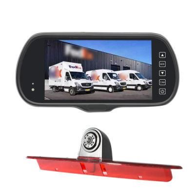 HD 720p 6.5 Inch LCD Reverse Monitor Rearview Monitor Mirror with Window Glass Mount