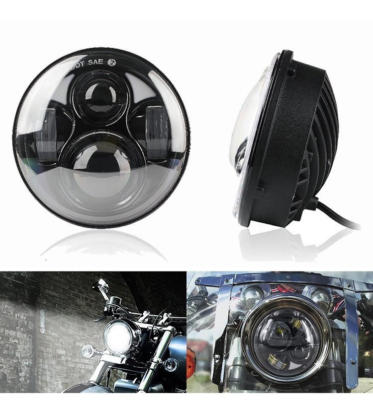 5.75 Inch 40W LED Headlight for Harley Motorcycle