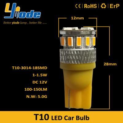 DC/AC10-30V 194 Wedge Light Car T10 LED Bulbs