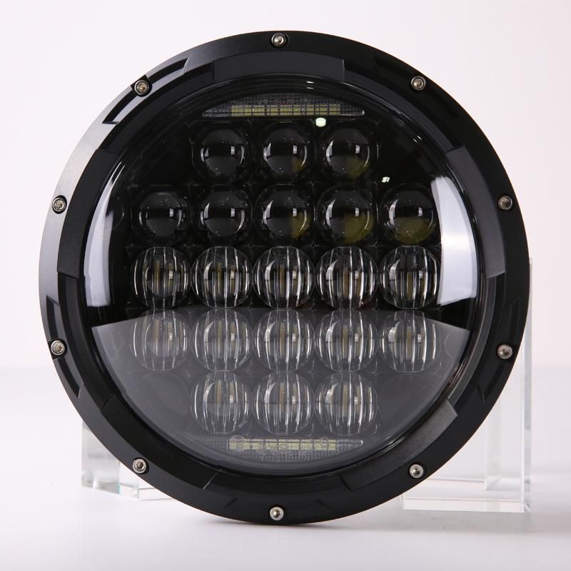 7′ 5D LED Projector Headlamp Hi/Low Beam Offroad Headlight