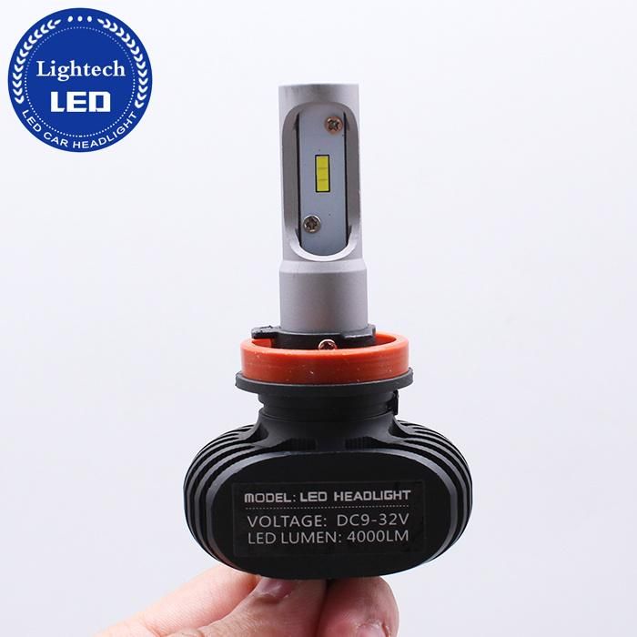 Car Accessories Auto Lamp H8 H9 H11 Headlight 6000K Light 72W 12000lm LED Bulb for Car and Motorcycle