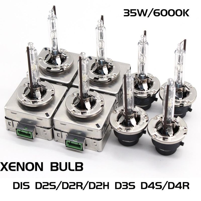 35W 55W Slim Ballast Auto HID Xenon Lamp for HID Conversion Kit D1s D2r D4r with Xenon Bulb Kit