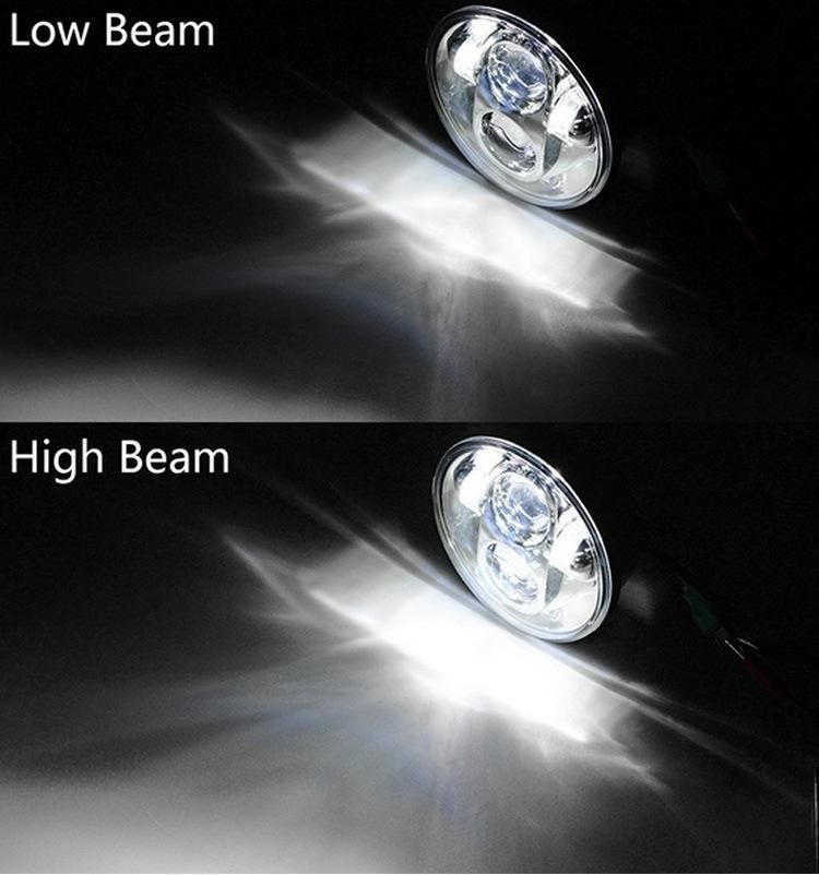 5.75 Inch LED Round Motorcycle Headlight for Harley Wide Glide High Low Beam LED 5 3/4" Headlamp