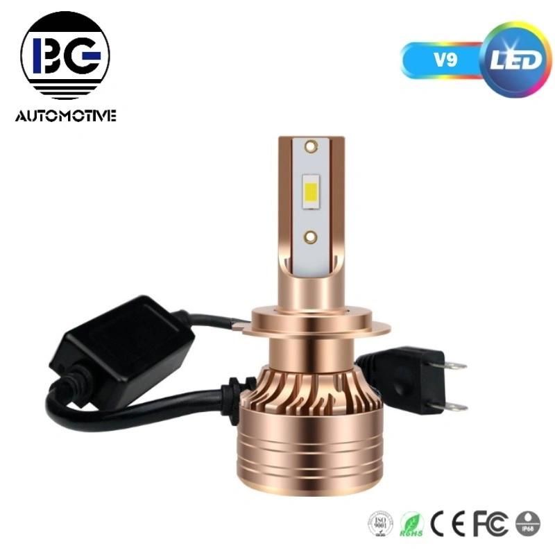 Accessories Car V9 LED Headlight Bulb 12V 12000lm 6000K H1 H3 H4 H7 H11 9005 9006 LED Car Light Auto Lamps