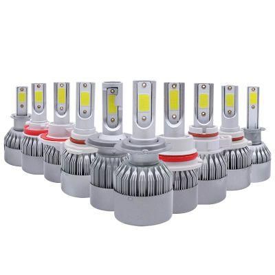 Wholesale C6 Car LED Headlighting LED Light Bulb H1 H3 H11 9005 9006 880/881 H7 9012 5202 LED Headlight