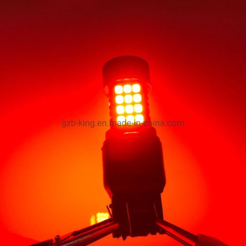 7443 T20 54SMD Red LED Light Bulb