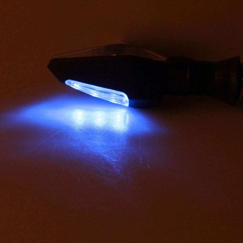 Universal Motorcycle LED Turn Signal Lights 12V Indicators Amber Blinker Light Flashers Lighting 12 LED Amber Light