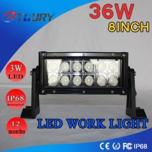 Auto Accessories 36W 8inch for Car IP68 LED Work Light Bar