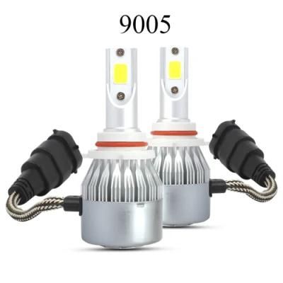 Manufacturer C6&#160; K5 H4 H1 H7 H11 9005 9006 LED Car Headlight 6000K 8000lm 72W Fog Lamp Car Decoration Accessories Canbus LED Light