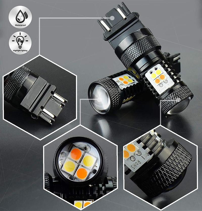 Professional LED 7443 3030 16SMD LED Auto Bulbs Signal Reversing Light Bulb LED