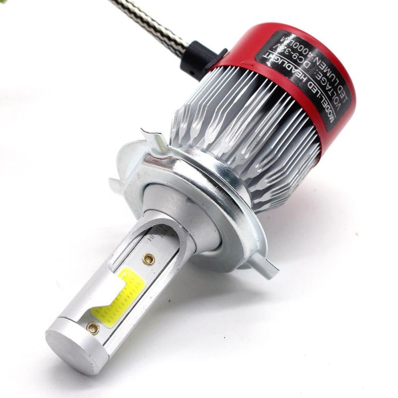 6000K 12V C6 H3 H7 H1 8000lm 9007 H13 H4 H11 Auto Headlight LED Bulbs Bullet Super Bright Turbo for Car Light LED Lamp