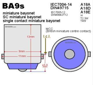 Ba9s T4w Canbus Error Free LED Dashboard Bulb Light