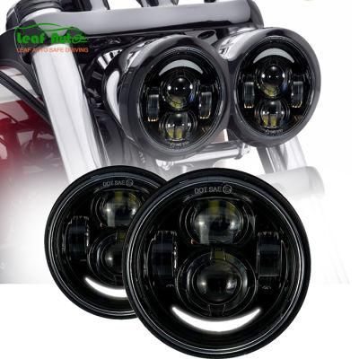 5 Inch 40W White DRL LED Headlight for Harley Motorcycle