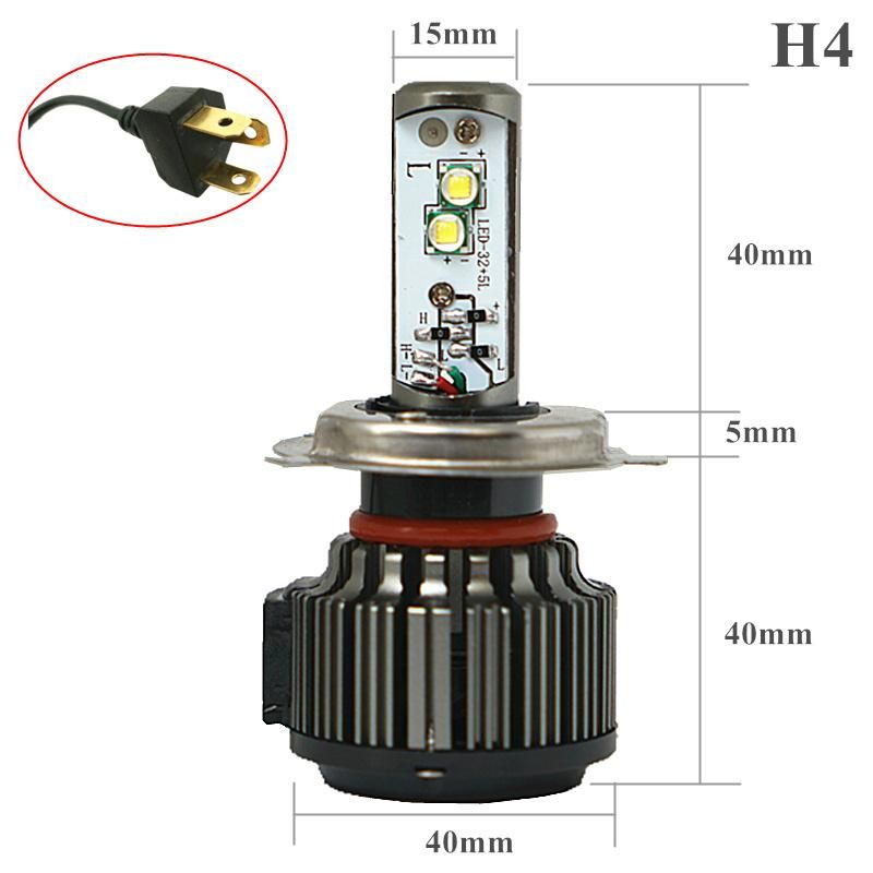 Wholesale V16 LED Headlight H13 Turbo 80W 8000lm H13 LED Bulb All in One Car LED Headlight Kit COB Chips