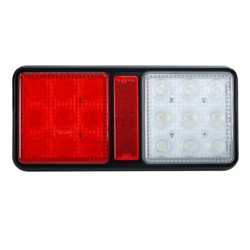 E-MARK Approved 12/24V LED Stop, Tail, Turn Signal & Backup Lamp