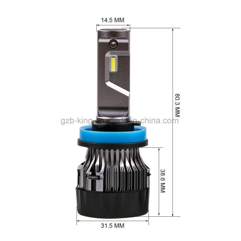 Mini Size 5000lm Car LED Headlight Bulbs