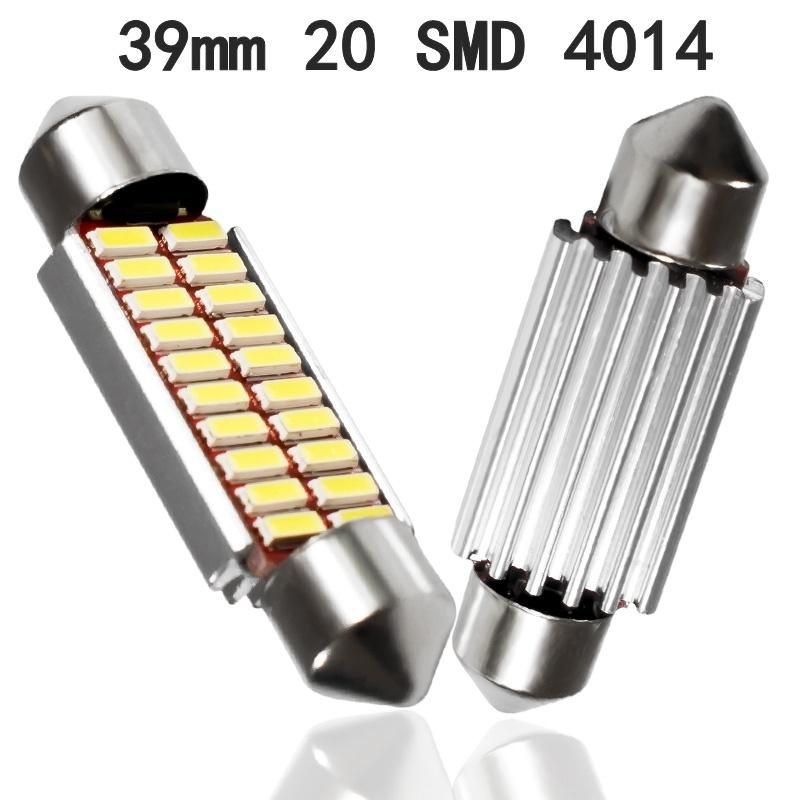 Festoon 31mm 36mm 39mm 42mm LED Bulb C5w C10W Super Bright 4014 SMD Canbus Error Free Auto Interior Doom Lamp Car Styling Light