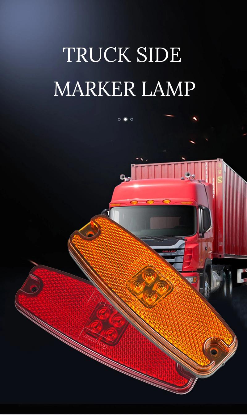 Factory Price Waterproof DC 12V LED Side Outline Marker Lamp for Truck Trailer