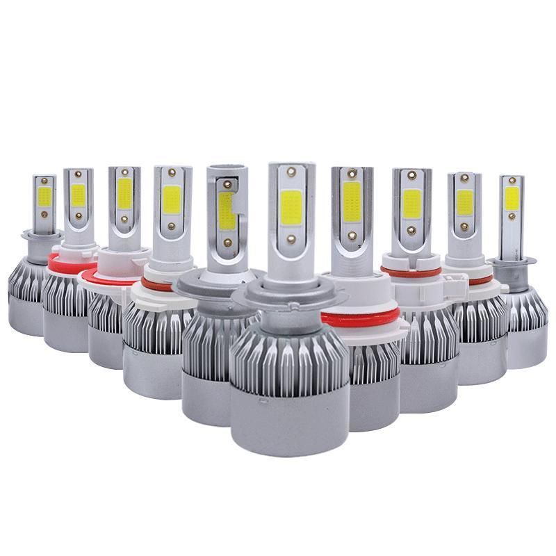 Wholesale C6 Car LED Headlighting LED Light Bulb H4 H13 9004/9007 LED Headlight