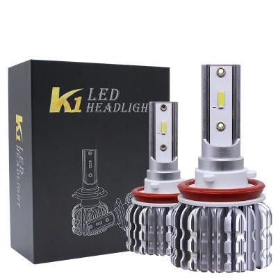 Wholesale 2PCS H7 LED 12000lm Car Headlight Bulbs H1 LED H7 H8 H9 H11 H4 Headlights Kit 9005 Hb3 9006 Hb4 Auto LED H4 H3 Hir2 K1 Auto Lamps