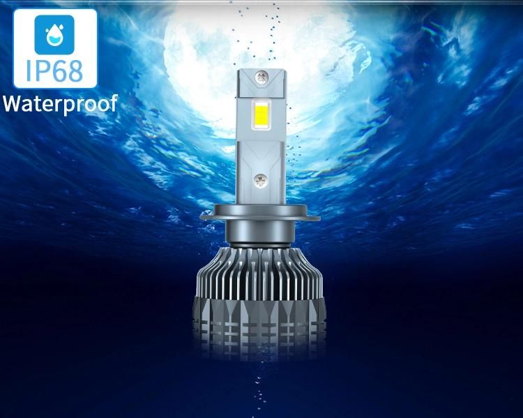 V30 2021 Wholesale Waterproof IP68 High Lumen Fan Canbus 24V 12V Car 9005 9006 H3 H1 H7 H11 H4 Auto LED Headlight