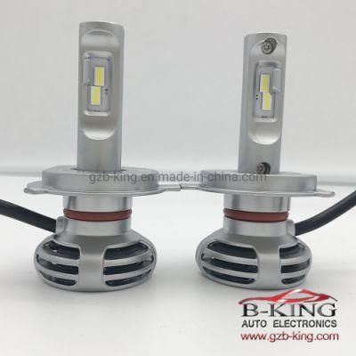 Mini Size Auto Lamps 24W 2800lm H4 LED Car Head Lamp