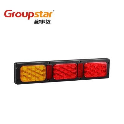 Adr E4 UV PC 10-30V LED Jumbo Trailer Stop Turn Reverse Taillghts Truck Combination Rear Lamps