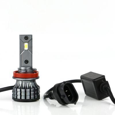 Weiyao V11n 2021 New Arrival LED Car Headlight 4500lm 40W Csp 6000K H11 Car Headlight