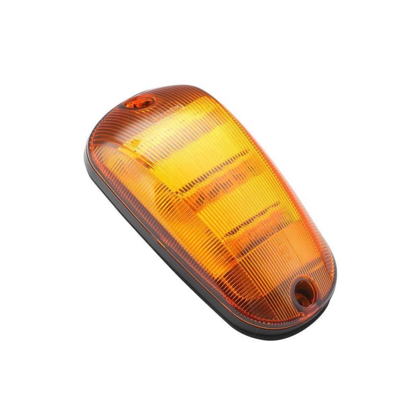 Manufacturer 10-30V Amber Truck LED Signal Side Marker Indicator Lamp Auto Lamp