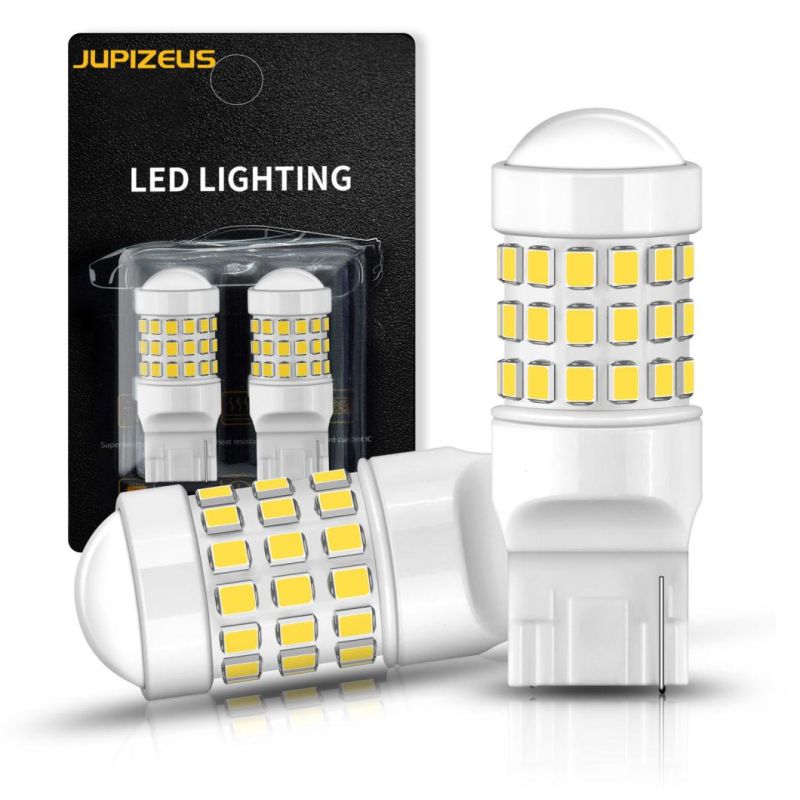 Super Bright 7443 7440 51SMD Auto LED Bulbs Used for Reverse Brake Tail Lights White Turn Light