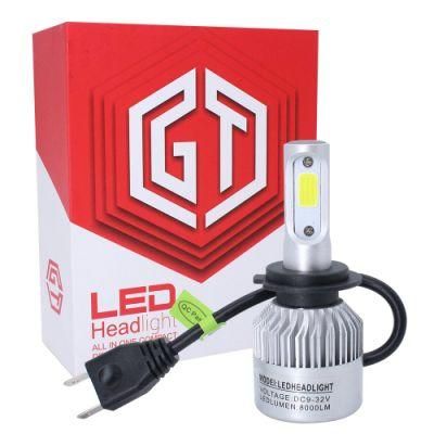 S2 Car LED Headlight Super Bright Auto Lamps Far and Near Light Bulb LED Headlight H7h1h4h11 9005auto Lights