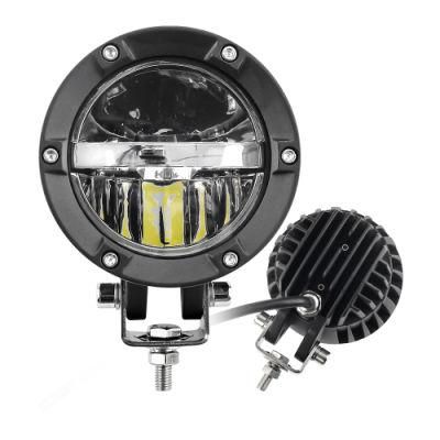 Auto Part Waterproof Bright 1000lm 6500K Spot Offroad 24V 12 Volt 50W 4 Inch LED Tractor Work Light for Car