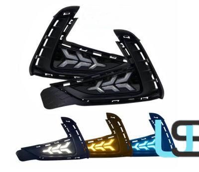 Auto Front Head Brake Fog Lamp LED Daytime Running Light Turn Signal System for Mg5