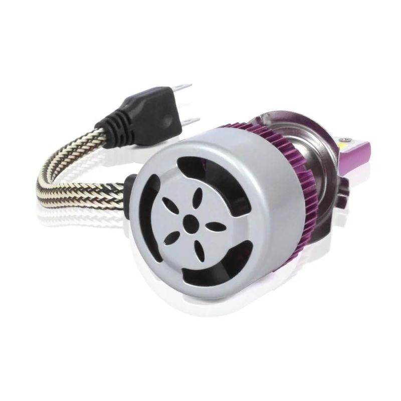 2020 New Product Purple Colour Outside Shell Auto Lamp H1 H3 H7 H11 9005 9006 Auto LED Car Headlight