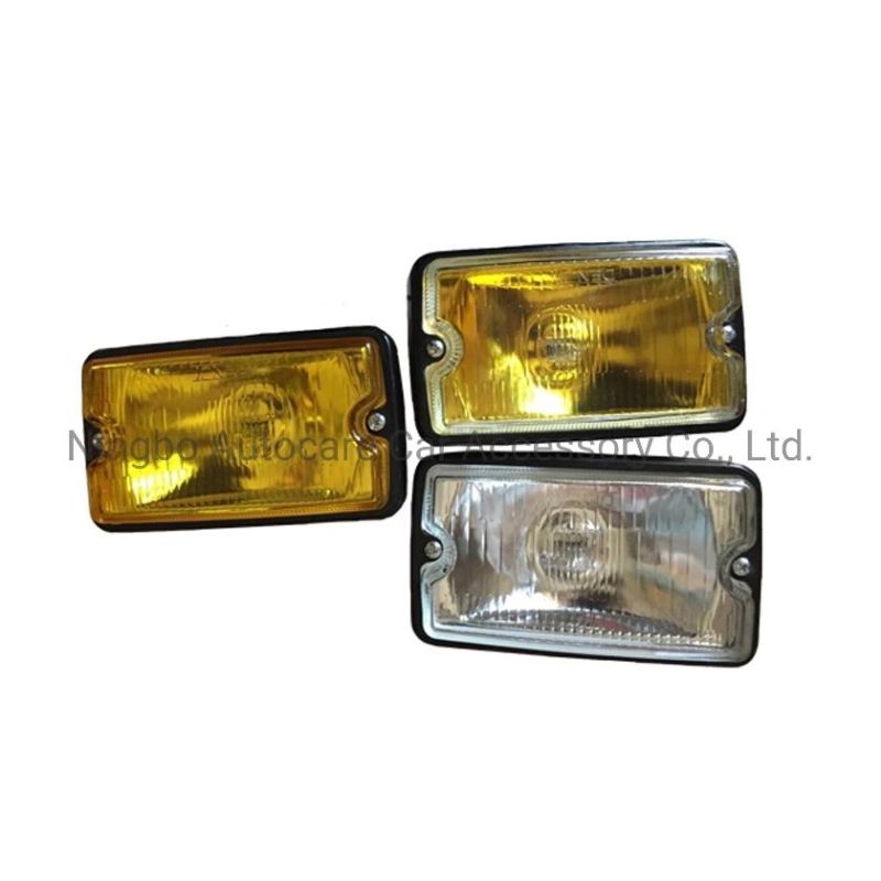 12V 55W 4-Inch Square Fog Light Amber for Denji Jeep Fog Lamp