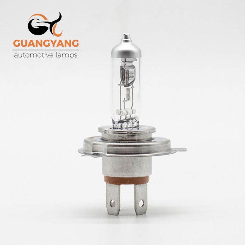 Car Headlight H4 12V 100/90W Halogen Bulb Silver Coating Warm White