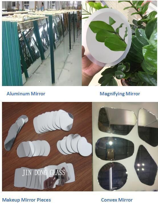 Convex Mirror Glass for Motorcycle′s Mirror 305X407mm 2mm 1200r Clear Aluminium Coat Mirror