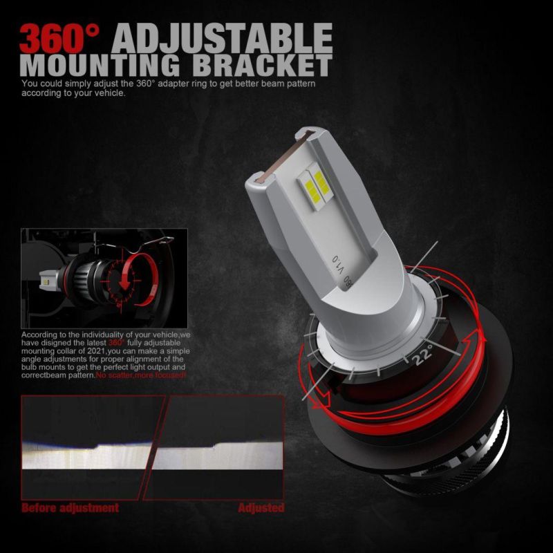 30W Plug and Play 4200lm Canbus H7 Auto LED Headlights