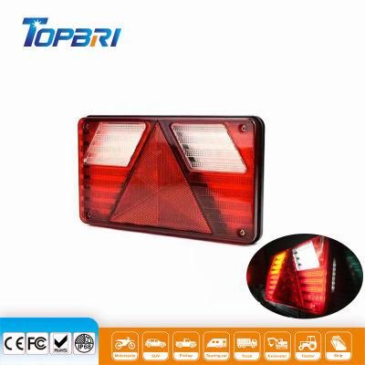 LED License Plate Rear Tail Light for Trailer Truck