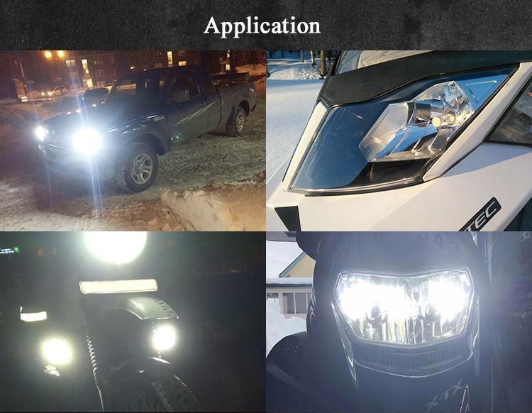 Factory Fan Headlights LED Light Bulb High H4 Super Bright 90W Low Beam LED Auto Headlight