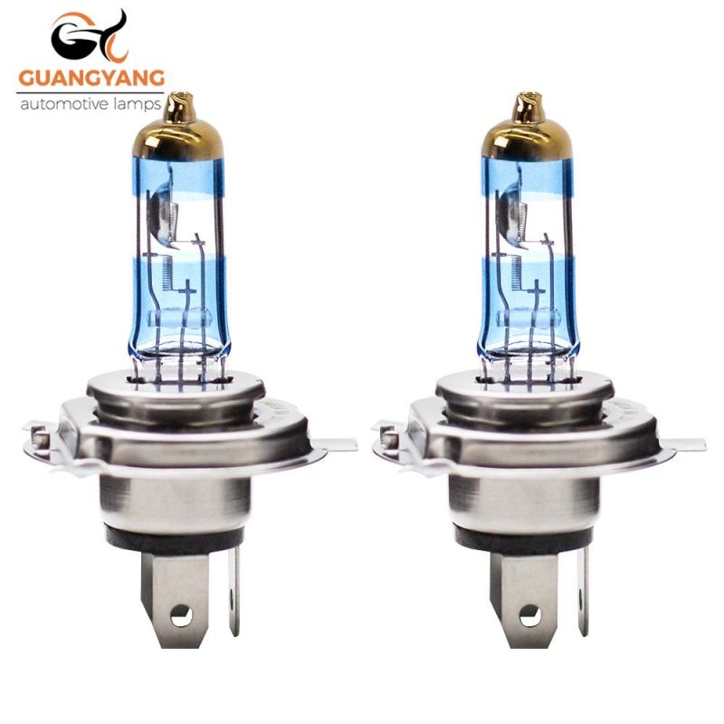 H4 12V 60/55W Xenon Super White High Level Custom Design Quartz Car Halogen Bulb 9003 Hb2 Bulbs