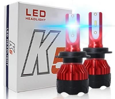 Cross-Border Dedicated for K5c6 LED Car Headlight H4LED Headlight LED H7 Car Modified F2 S2 Car Bulb