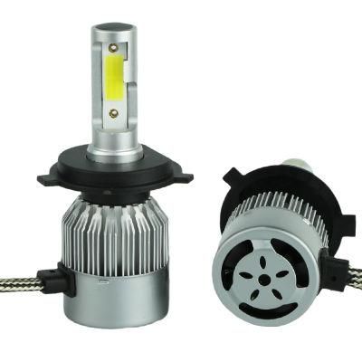 Hot Sell Super Bright 12V 120W H4 5000lm 6000K High Quality Auto Fog Light Motorcycle Light LED Headlight Bulbs