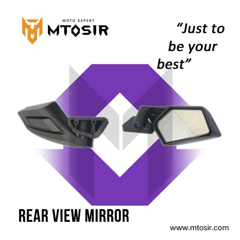 Mtosir High Quality Rear View Mirrors for UTV Side Mirrors Adjustment with Brackets for All Mountain Bike Motorcycle Spare Parts Accessories