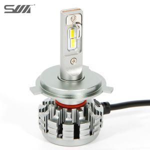 High Brightness 30W 5500K S8-H4 LED Auto Headlight