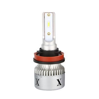 Weiyao V30 Perfect Beam Pattern 6000K White Color 5500lm 55W H11 LED Auto Headlight H11 LED Headlight Bulb