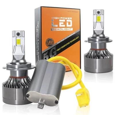 IP68 High Power Super Bright Wholesale G20 LED Light Bulb H1 H3 H11 9005 9006 880/881 H7 9012 5202 LED Headlight