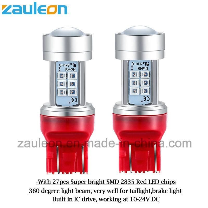 7440 7443 T20 Red LED Auto Bulb